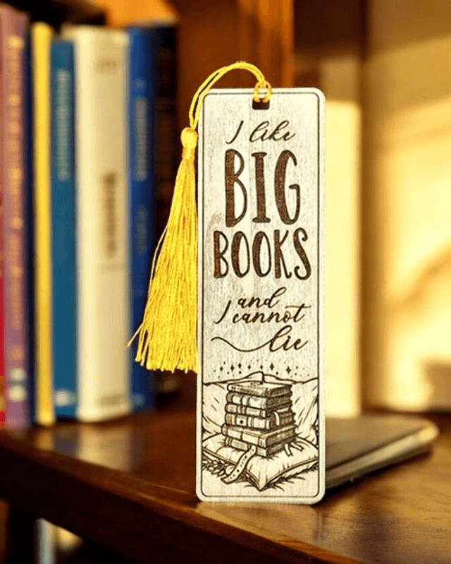 Bookmark - I Like Big Books...